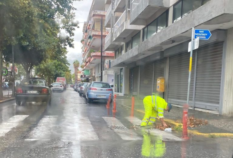 Καλαμάτα: Σε επιφυλακή ενόψει της κακοκαιρίας οι υπηρεσίες του Δήμου  – Μήνυμα στα κινητά από την Πολιτική Προστασία