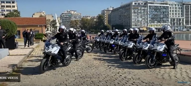 Δεκαοχτώ μοτοσικλέτες παρέδωσε στην Ομάδα Ζ της ΕΛ.ΑΣ. η ΟΛΘ ΑΕ