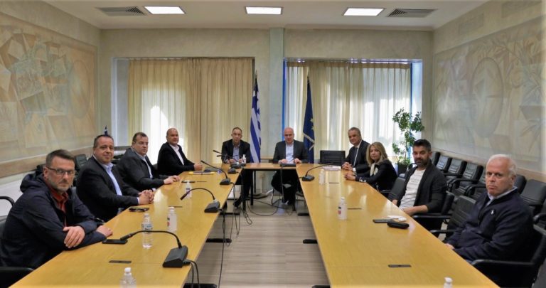 Συνάντηση περιφερειάρχη Χ. Μέτιου με το Δ.Σ. του Αναπτυξιακού Οργανισμού ΑΜΘ