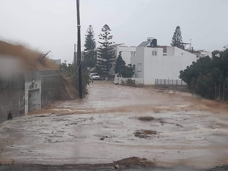Ηράκλειο: Σε κατάσταση έκτακτης ανάγκης ο δήμος Χερσονήσου μετά την καταστροφική κακοκαιρία